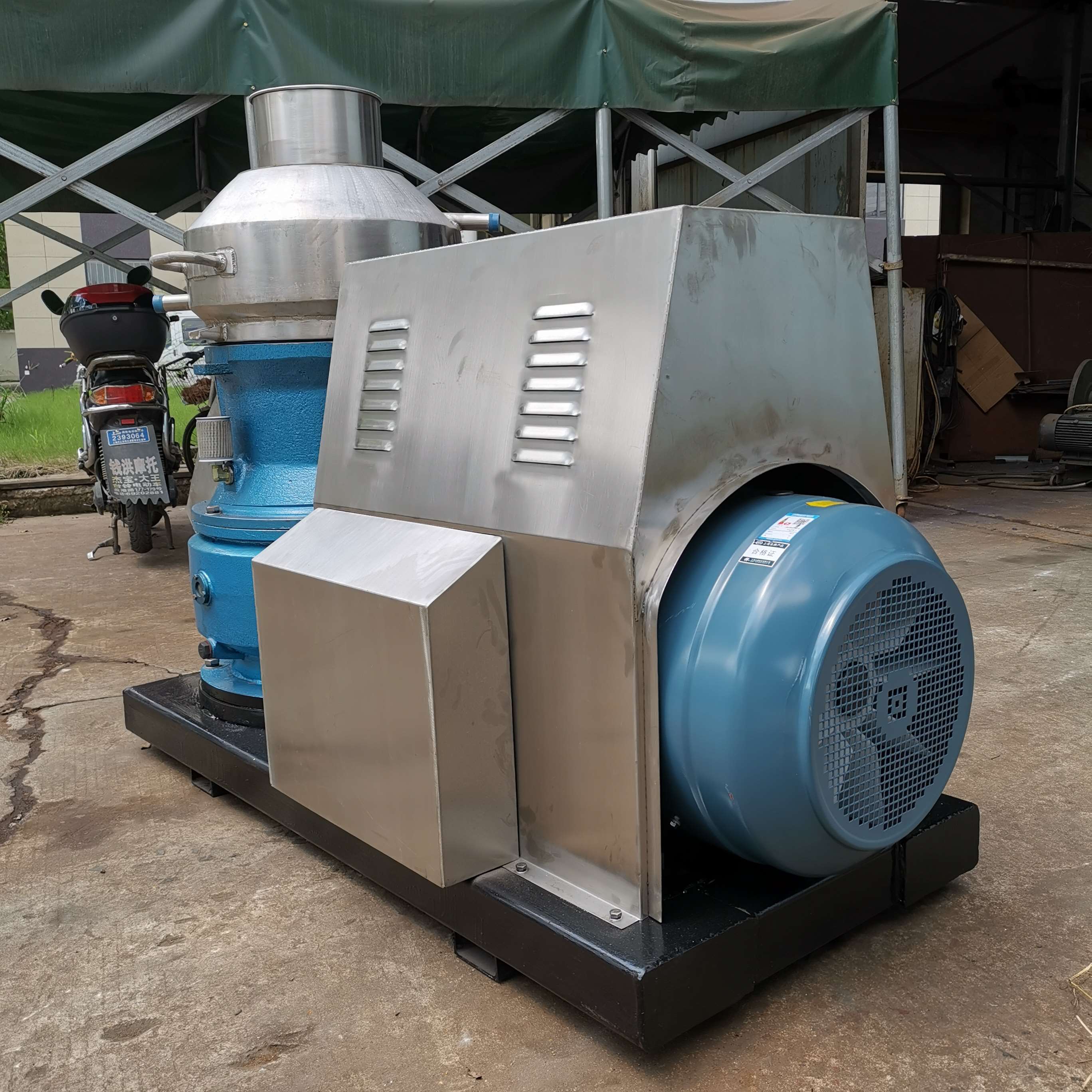 小型雞糞顆粒機